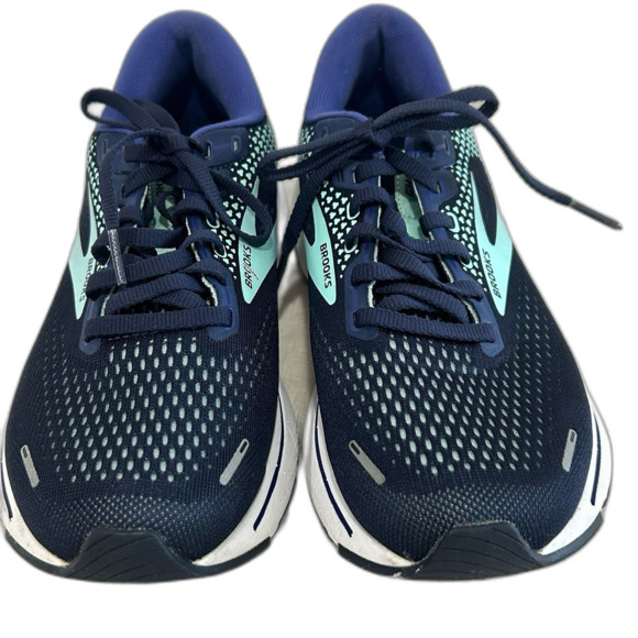 Brooks Sneakers Shoes Women’s Size 8.5M Color Blue Sea Green Ghost 14 Running - Picture 3 of 11